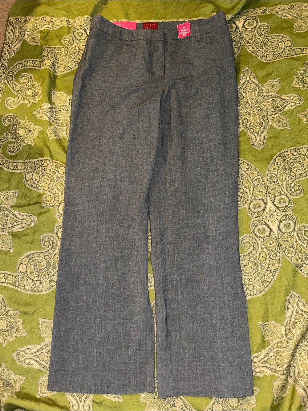 212 Collection Gray Wide-Leg Women's Trousers